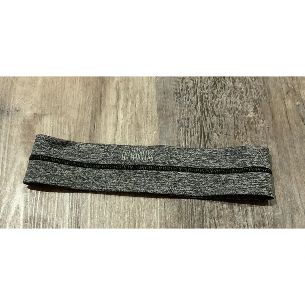 Victoria's Secret PINK‎ Gray Cloth Headband 2